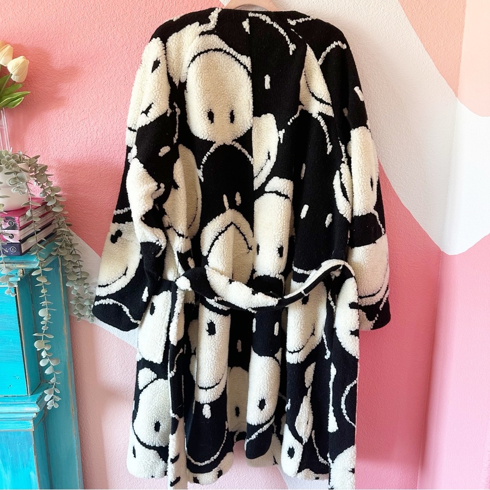NWT Farm Rio X Smiley Belted Two-Tone Cardigan L - Picture 4 of 13